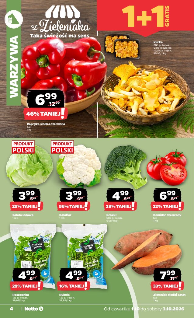 Gazetka Netto 01/10/2026 – 03/10/2026 - gazetki promocyjne str. 4