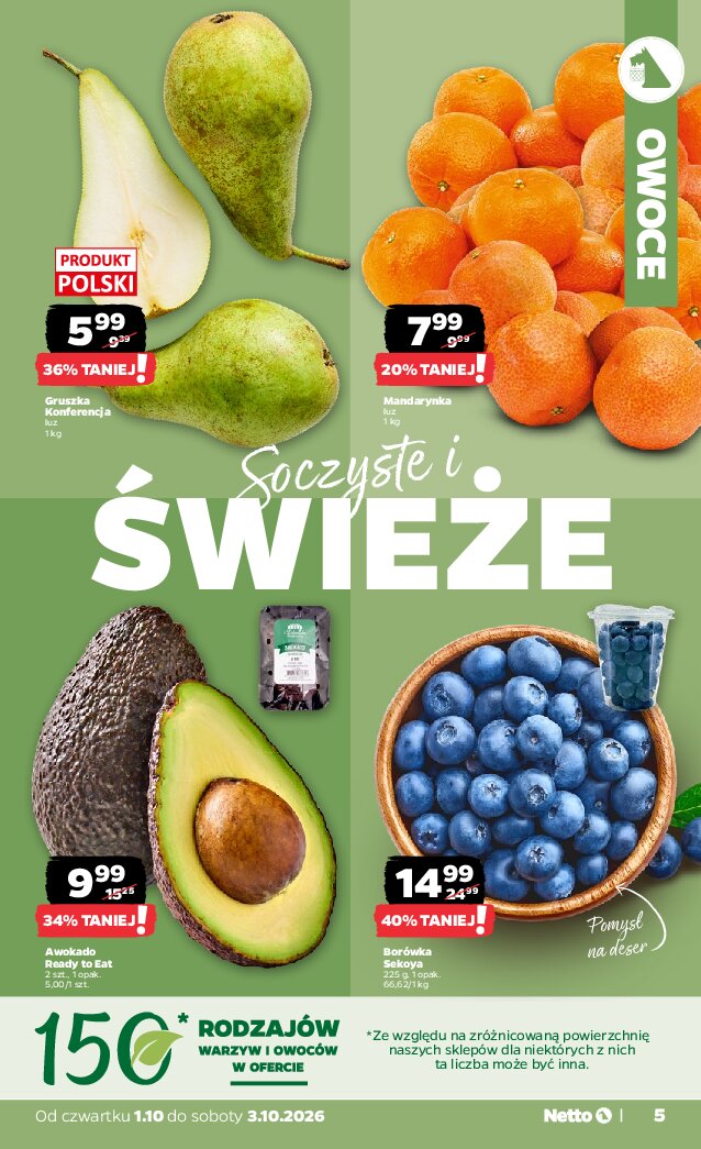 Gazetka Netto 01/10/2026 – 03/10/2026 - gazetki promocyjne str. 5