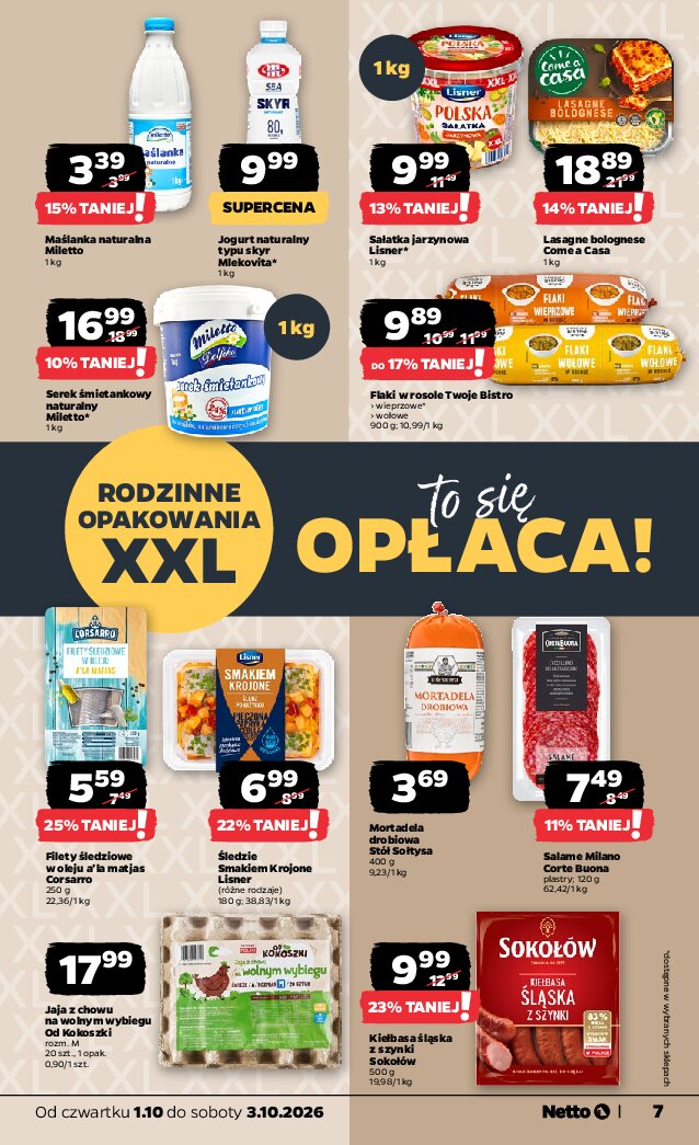 Gazetka Netto 01/10/2026 – 03/10/2026 - gazetki promocyjne str. 7