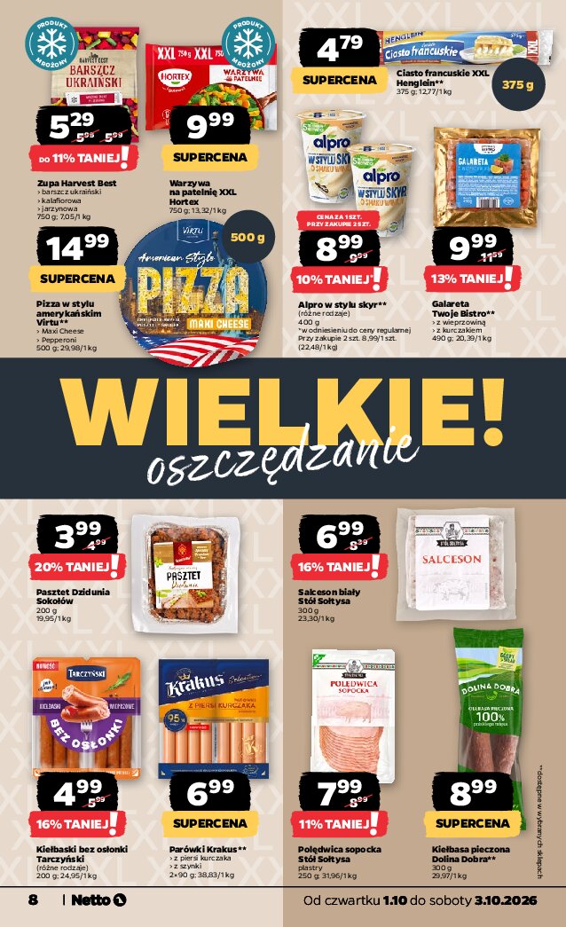 Gazetka Netto 01/10/2026 – 03/10/2026 - gazetki promocyjne str. 8
