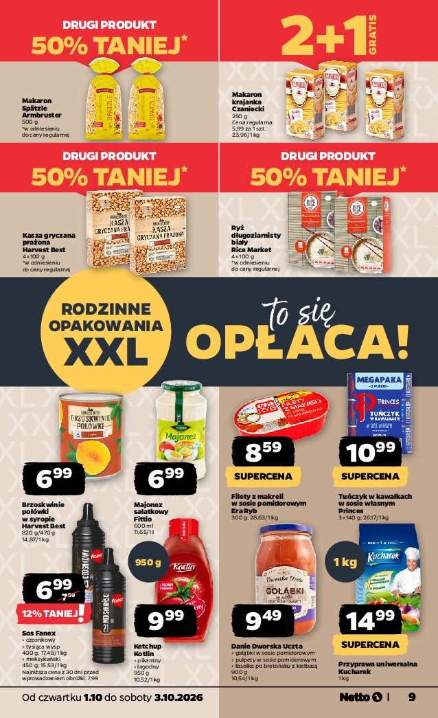 Gazetka Netto 01/10/2026 – 03/10/2026 - gazetki promocyjne str. 9
