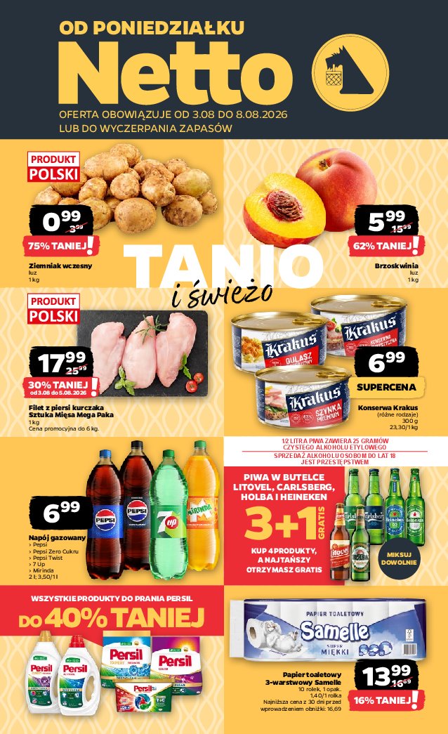 Gazetka Netto 03/07/2026 – 08/08/2026 - strona 1