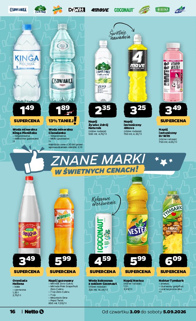 Gazetka Netto 03/09/2026 – 05/09/2026 - gazetki promocyjne str. 16