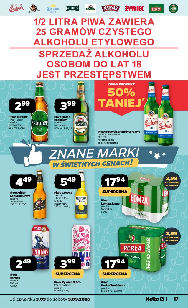 Gazetka Netto 03/09/2026 – 05/09/2026 - gazetki promocyjne str. 17
