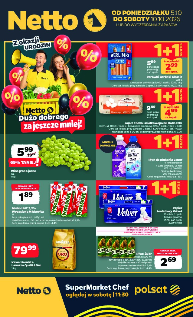 Gazetka Netto 05/10/2026 – 10/10/2026