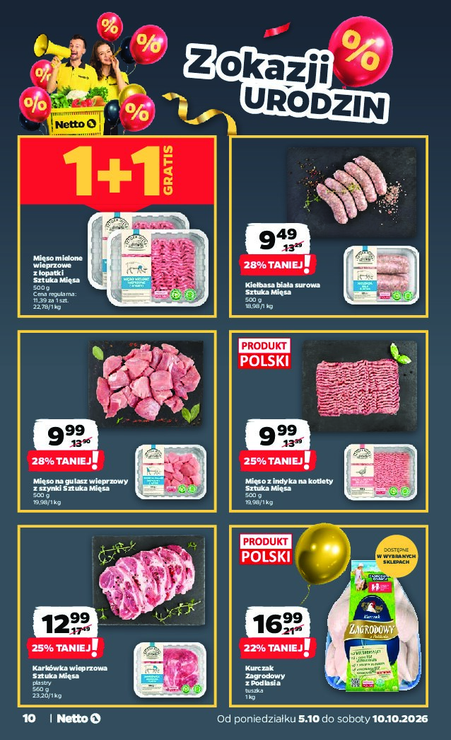 Gazetka Netto 05/10/2026 – 10/10/2026 - gazetki promocyjne str. 10