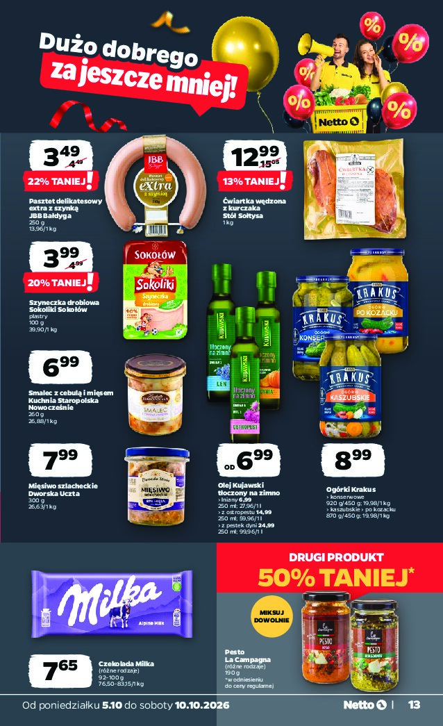 Gazetka Netto 05/10/2026 – 10/10/2026 - gazetki promocyjne str. 13