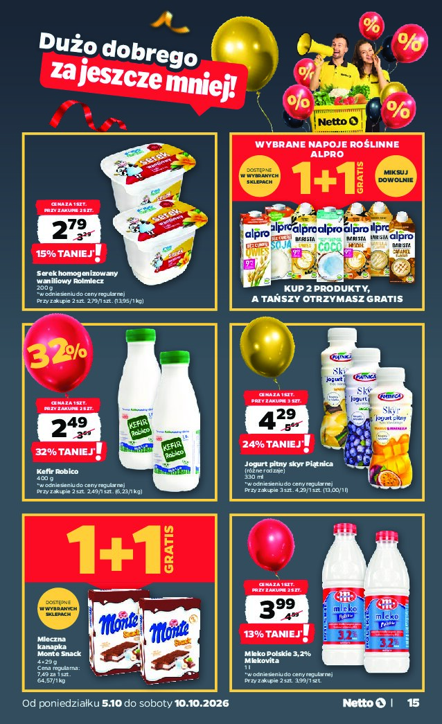 Gazetka Netto 05/10/2026 – 10/10/2026 - gazetki promocyjne str. 15