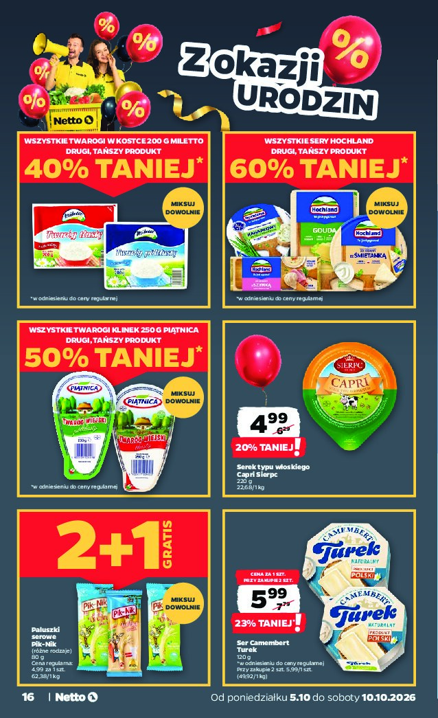 Gazetka Netto 05/10/2026 – 10/10/2026 - gazetki promocyjne str. 16