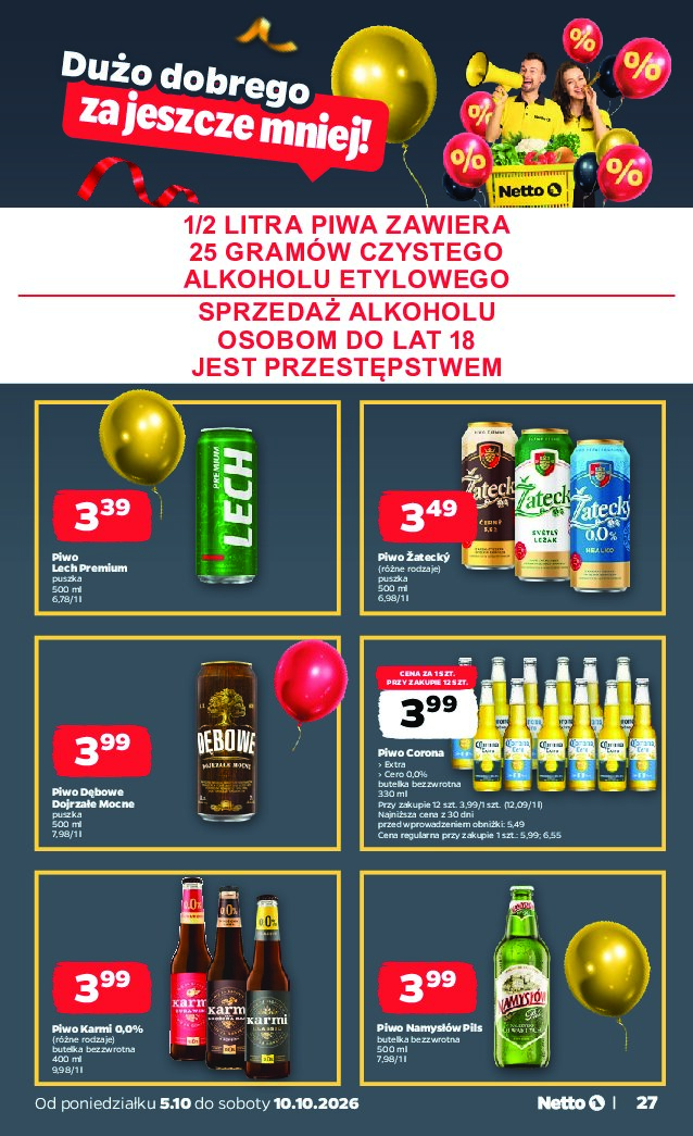Gazetka Netto 05/10/2026 – 10/10/2026 - gazetki promocyjne str. 27