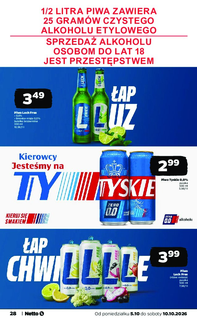 Gazetka Netto 05/10/2026 – 10/10/2026 - gazetki promocyjne str. 28