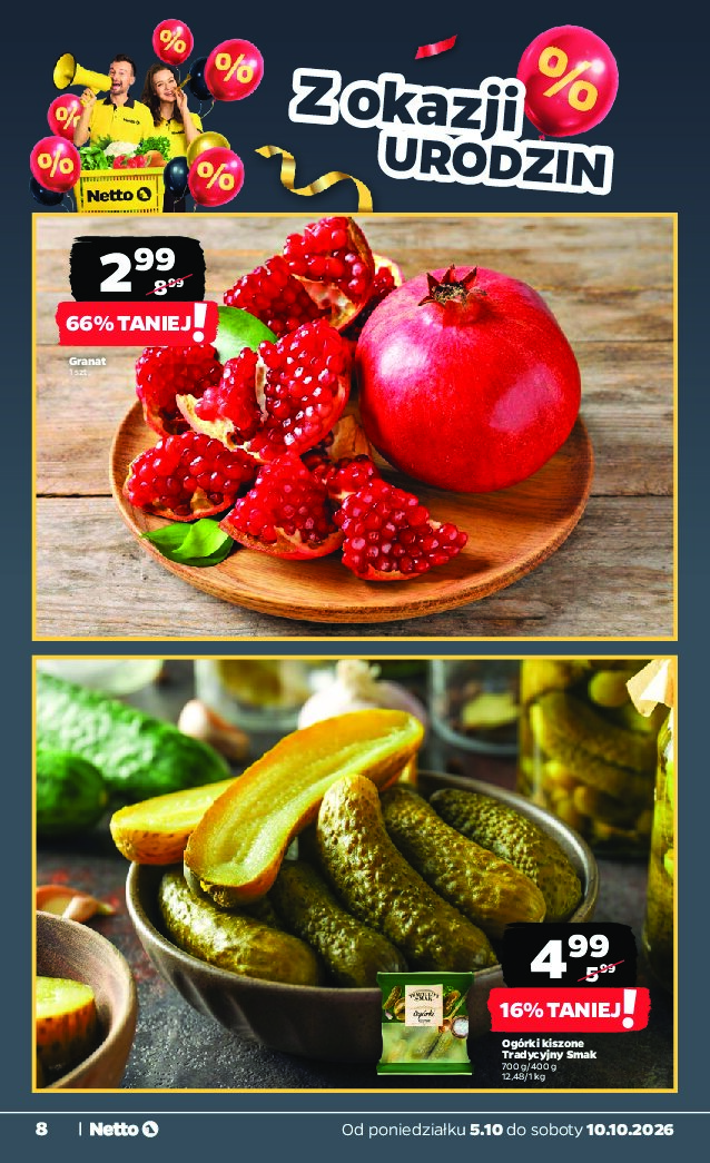 Gazetka Netto 05/10/2026 – 10/10/2026 - gazetki promocyjne str. 8