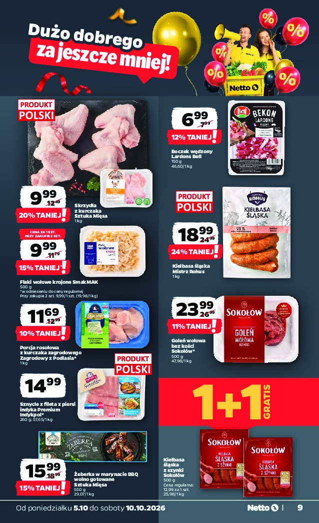 Gazetka Netto 05/10/2026 – 10/10/2026 - gazetki promocyjne str. 9