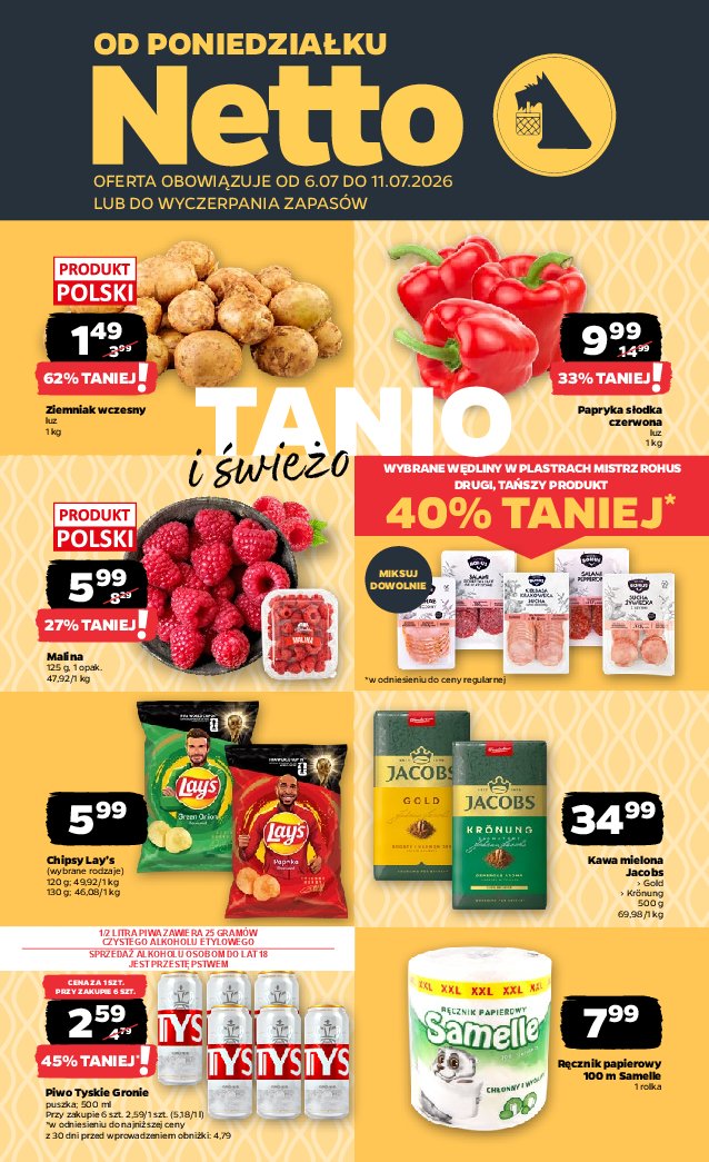 Gazetka Netto 06/07/2026 – 11/07/2026