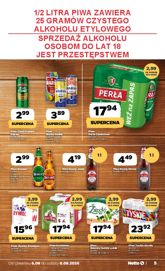 Gazetka Netto 06/08/2026 – 08/08/2026 - strona 5