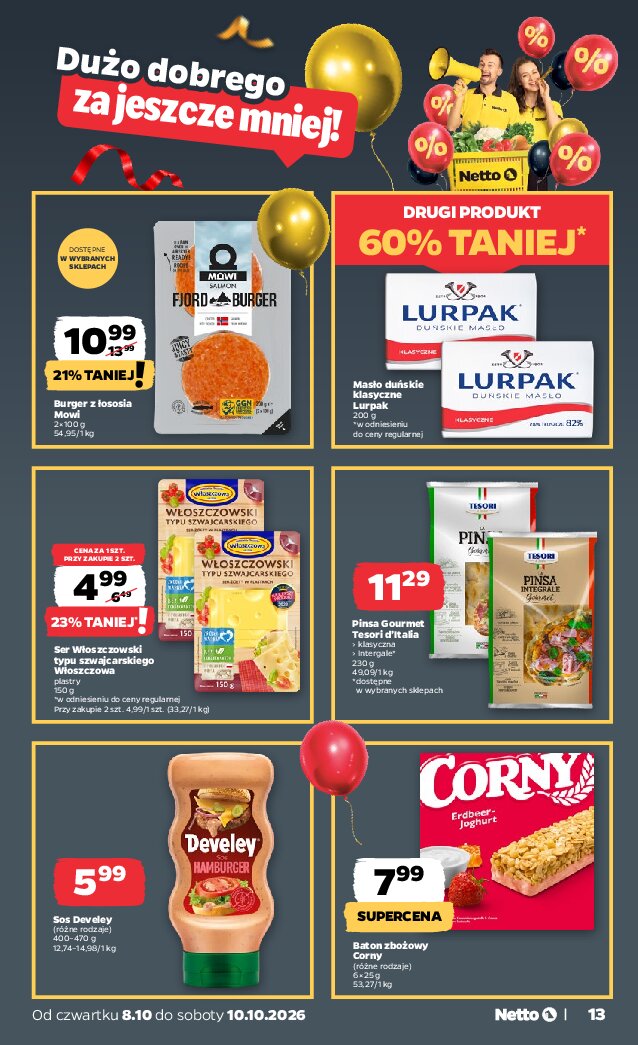 Gazetka Netto 08/10/2026 – 10/10/2026 - gazetki promocyjne str. 13