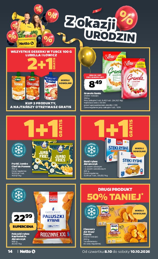 Gazetka Netto 08/10/2026 – 10/10/2026 - gazetki promocyjne str. 14