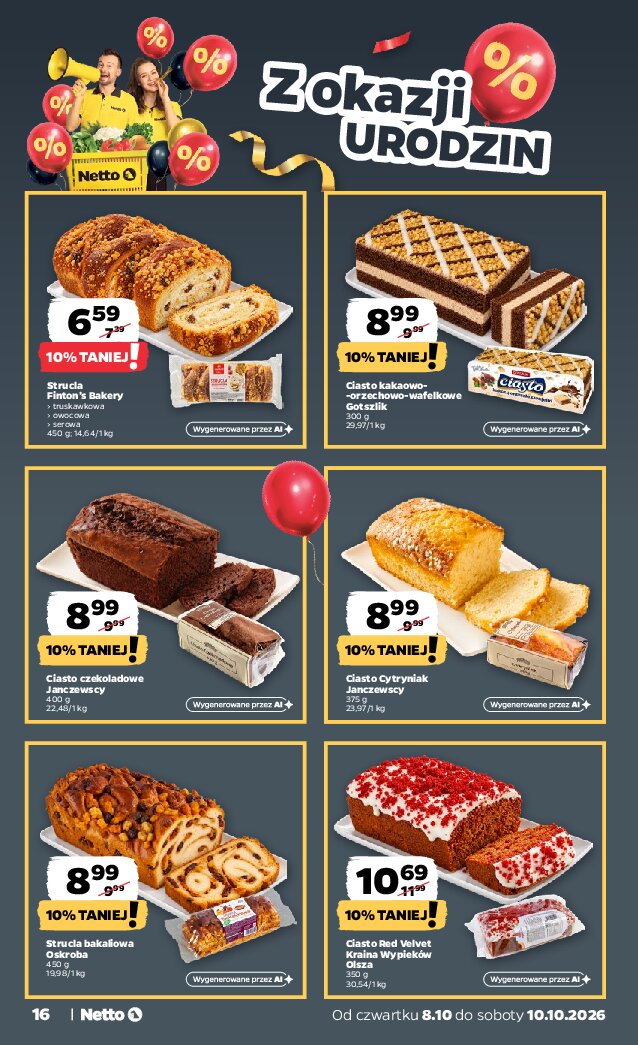Gazetka Netto 08/10/2026 – 10/10/2026 - gazetki promocyjne str. 16