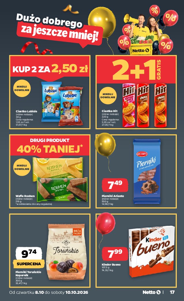 Gazetka Netto 08/10/2026 – 10/10/2026 - gazetki promocyjne str. 17