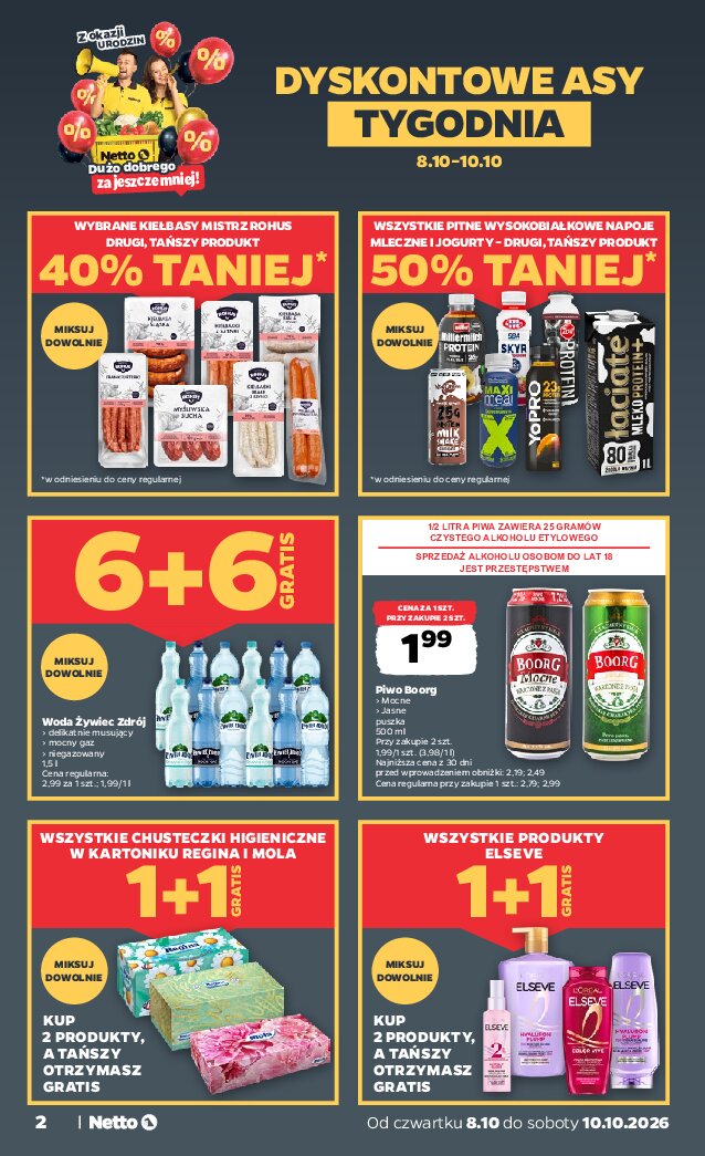 Gazetka Netto 08/10/2026 – 10/10/2026 - gazetki promocyjne str. 2