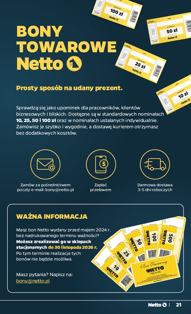 Gazetka Netto 08/10/2026 – 10/10/2026 - gazetki promocyjne str. 21