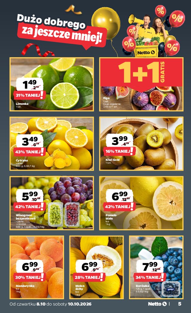 Gazetka Netto 08/10/2026 – 10/10/2026 - gazetki promocyjne str. 5
