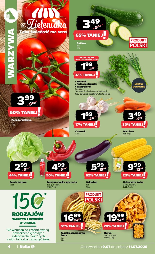 Gazetka Netto 09/07/2026 – 11/07/2026 - strona 4