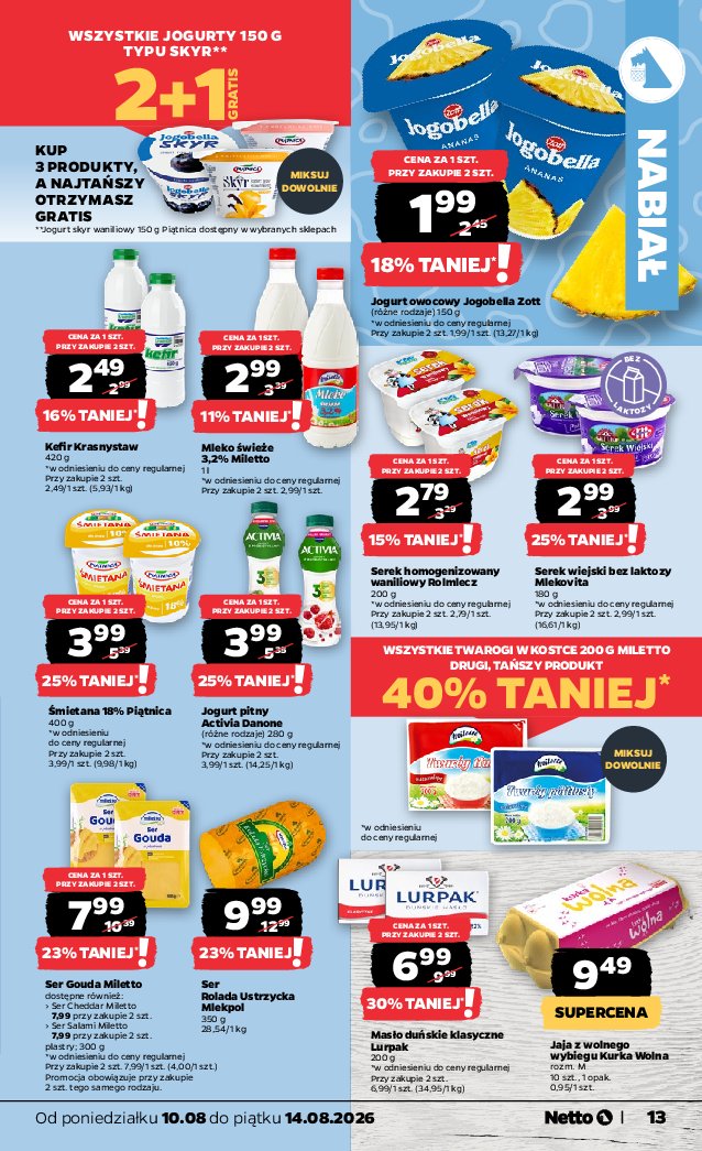 Gazetka Netto 10/08/2026 – 14/08/2026 - strona 13