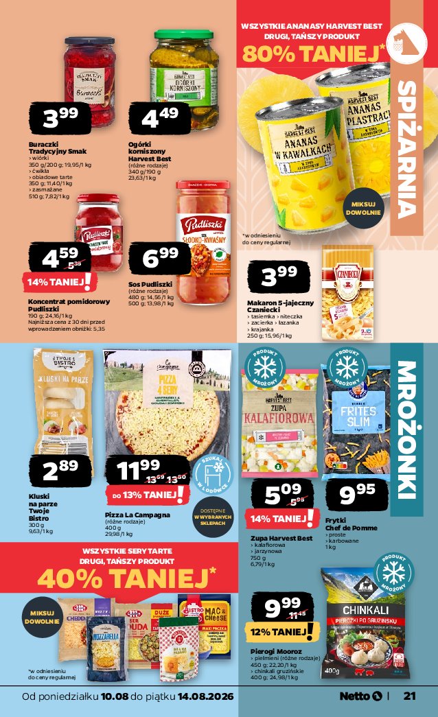 Gazetka Netto 10/08/2026 – 14/08/2026 - strona 21