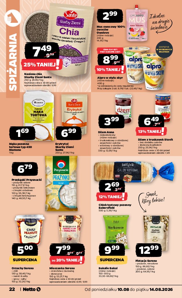 Gazetka Netto 10/08/2026 – 14/08/2026 - strona 22
