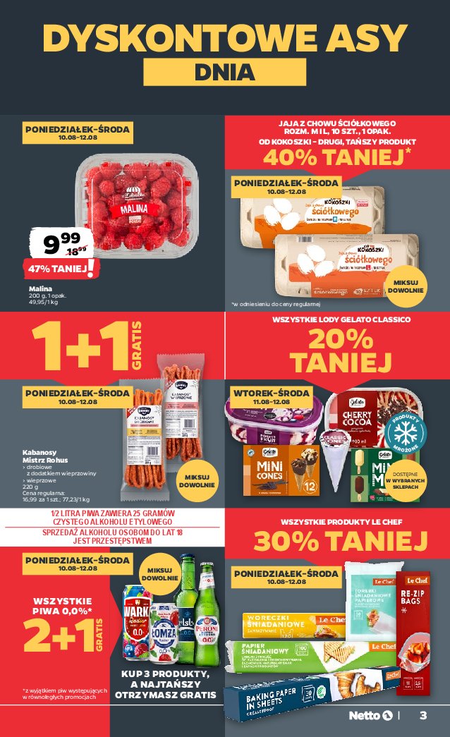 Gazetka Netto 10/08/2026 – 14/08/2026 - strona 3