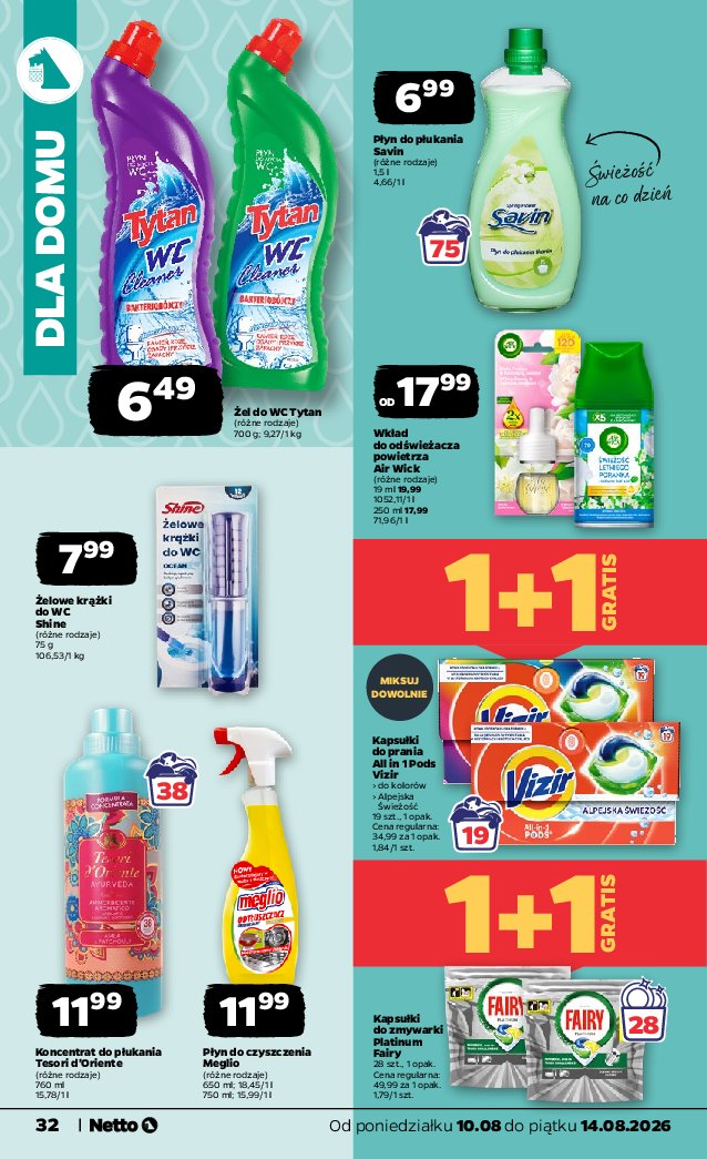 Gazetka Netto 10/08/2026 – 14/08/2026 - strona 32