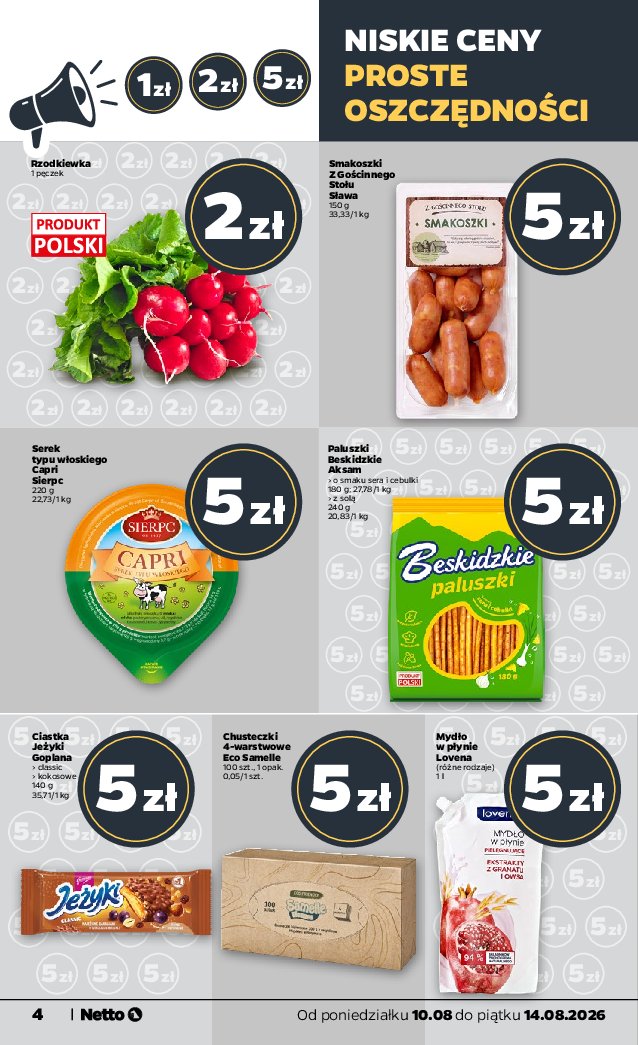 Gazetka Netto 10/08/2026 – 14/08/2026 - strona 4