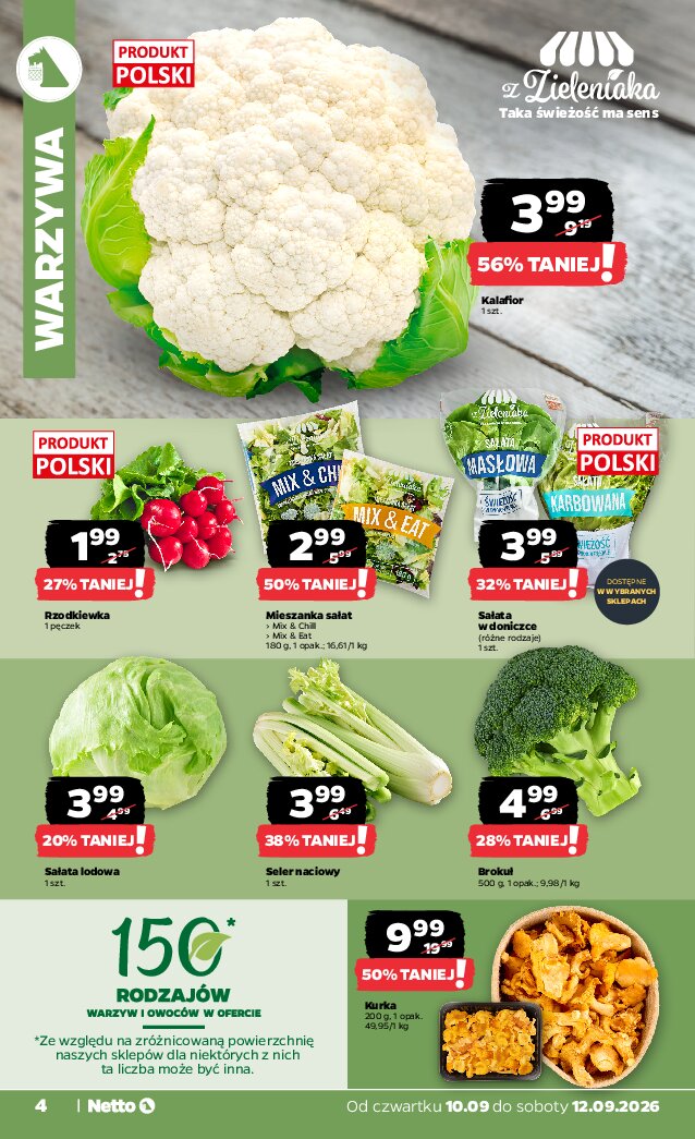 Gazetka Netto 10/09/2026 – 12/09/2026 - gazetki promocyjne str. 4