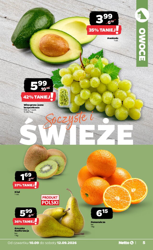 Gazetka Netto 10/09/2026 – 12/09/2026 - gazetki promocyjne str. 5