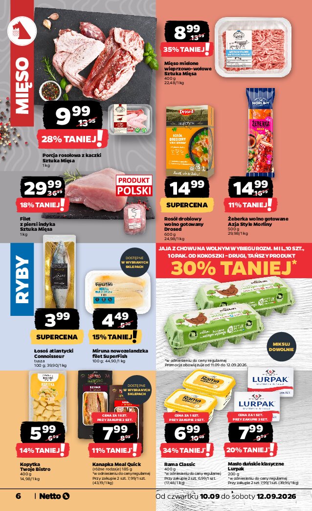 Gazetka Netto 10/09/2026 – 12/09/2026 - gazetki promocyjne str. 6
