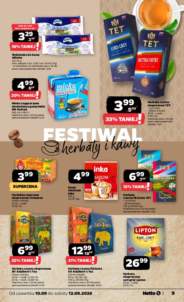 Gazetka Netto 10/09/2026 – 12/09/2026 - gazetki promocyjne str. 9
