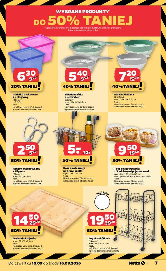 Gazetka Netto 10/09/2026 – 16/09/2026 - gazetki promocyjne str. 7