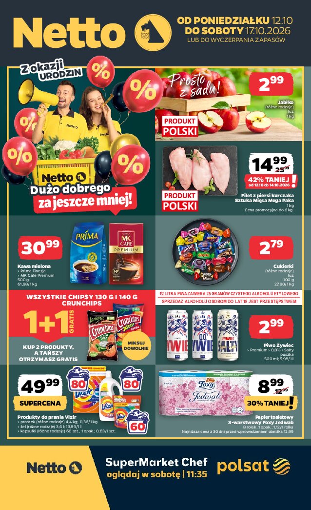 Gazetka Netto 12/10/2026 – 17/10/2026