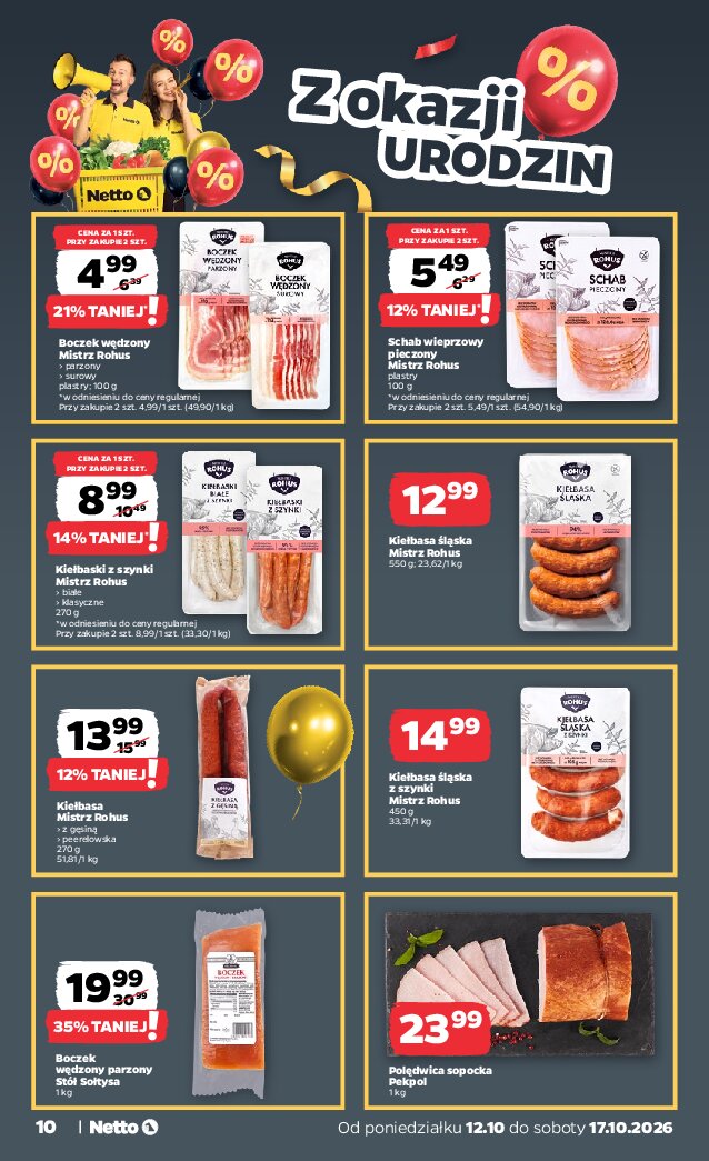 Gazetka Netto 12/10/2026 – 17/10/2026 - gazetki promocyjne str. 10
