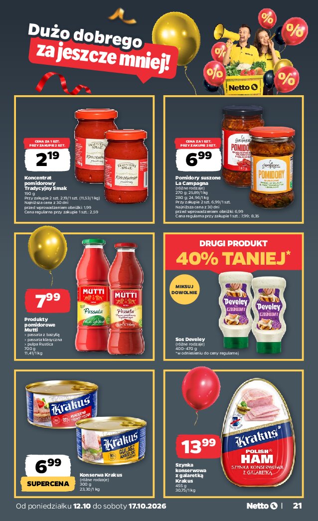 Gazetka Netto 12/10/2026 – 17/10/2026 - gazetki promocyjne str. 21