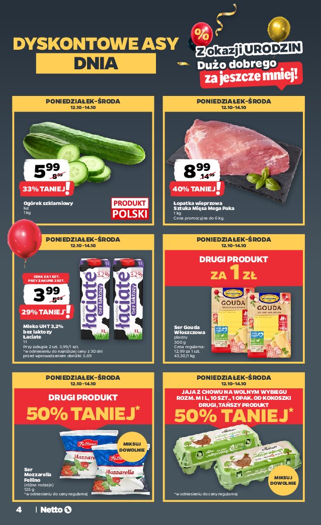Gazetka Netto 12/10/2026 – 17/10/2026 - gazetki promocyjne str. 4
