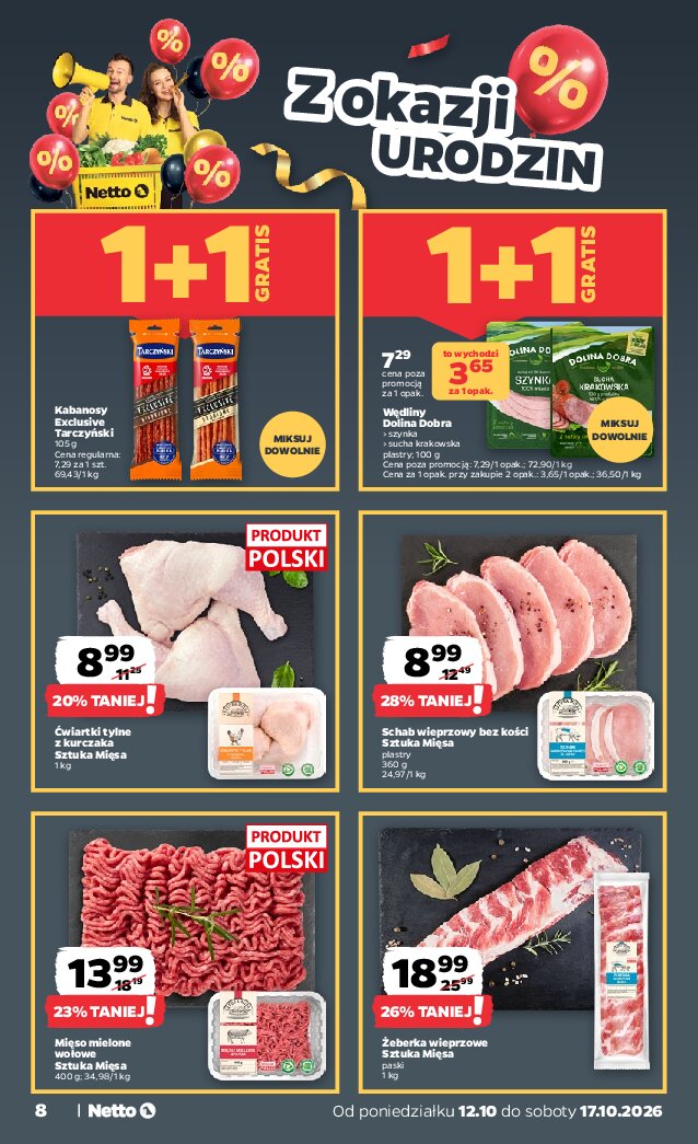 Gazetka Netto 12/10/2026 – 17/10/2026 - gazetki promocyjne str. 8