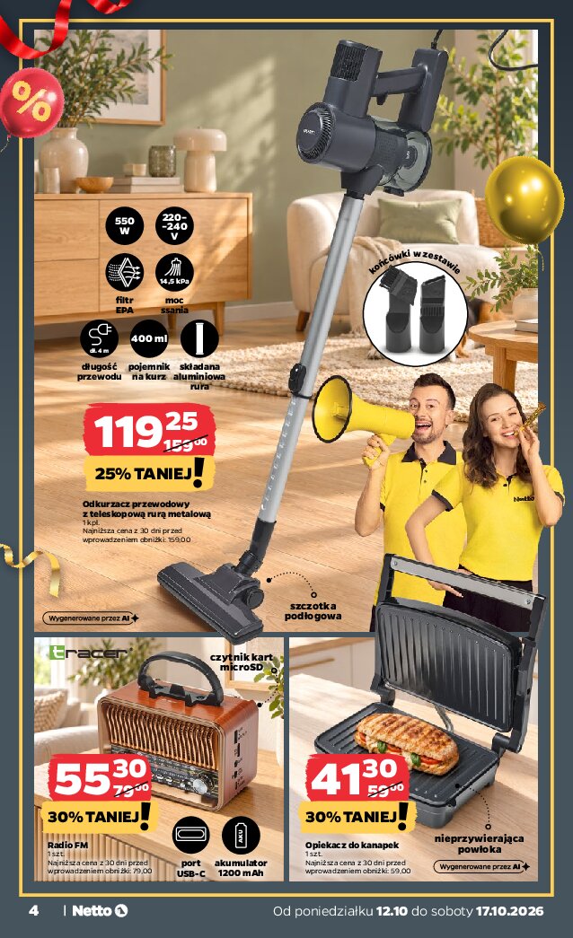 Gazetka Netto 12/10/2026 – 17/10/2026 - gazetki promocyjne str. 4