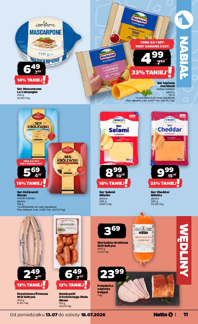 Gazetka Netto 13/07/2026 – 18/07/2026 - strona 11