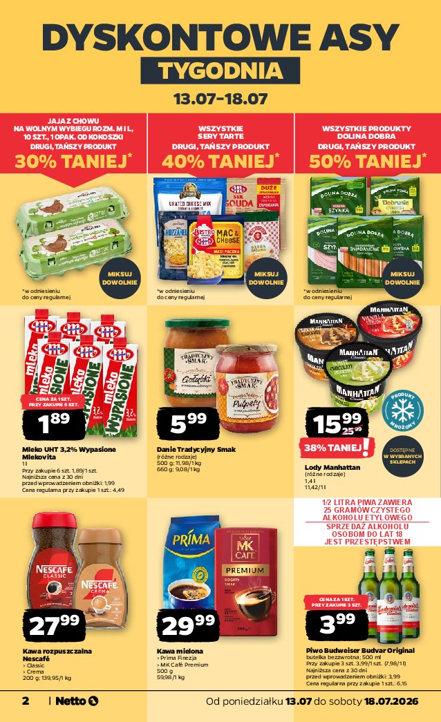 Gazetka Netto 13/07/2026 – 18/07/2026 - strona 2
