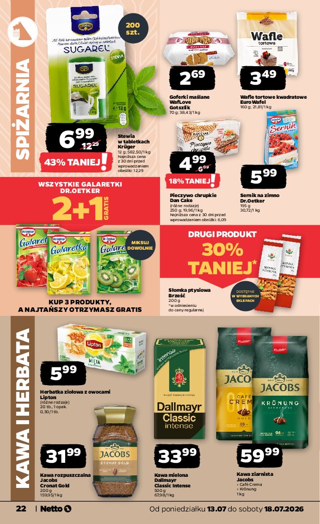 Gazetka Netto 13/07/2026 – 18/07/2026 - strona 22