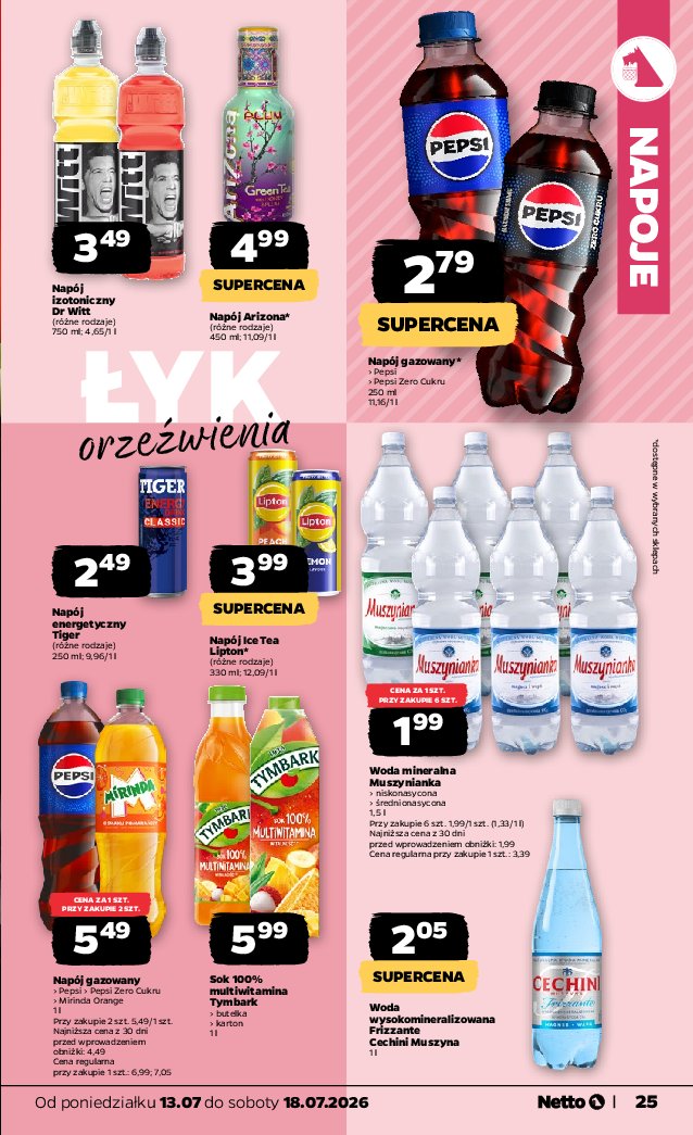 Gazetka Netto 13/07/2026 – 18/07/2026 - strona 25