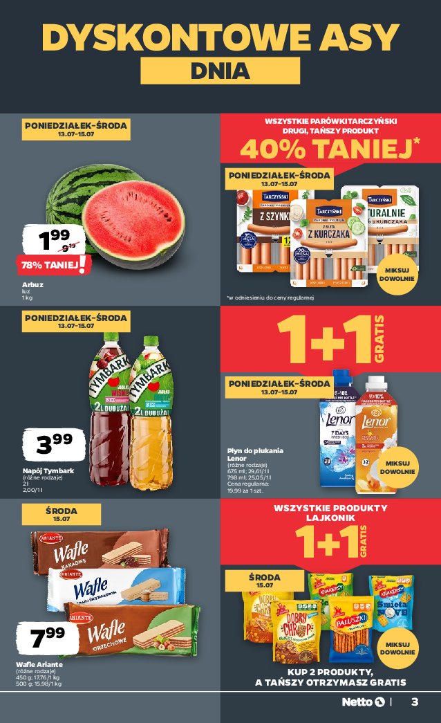 Gazetka Netto 13/07/2026 – 18/07/2026 - strona 3