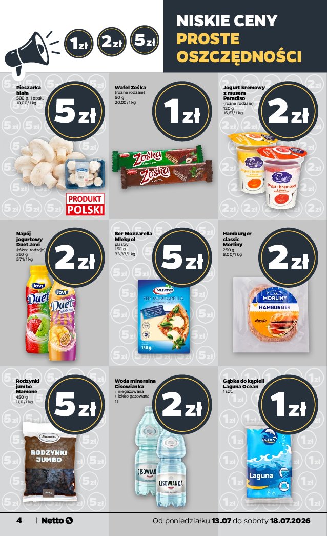 Gazetka Netto 13/07/2026 – 18/07/2026 - strona 4